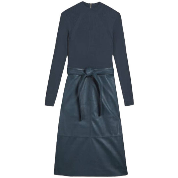 Ted Baker Navy Midi Dress - Picture 3 of 13